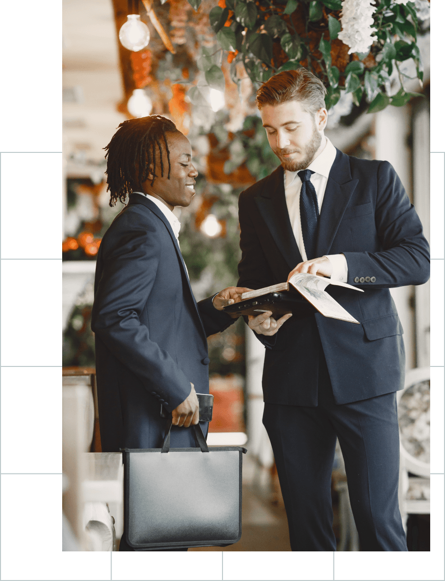 Global corporate procurement professionals connecting with diverse suppliers worldwide through unified platform