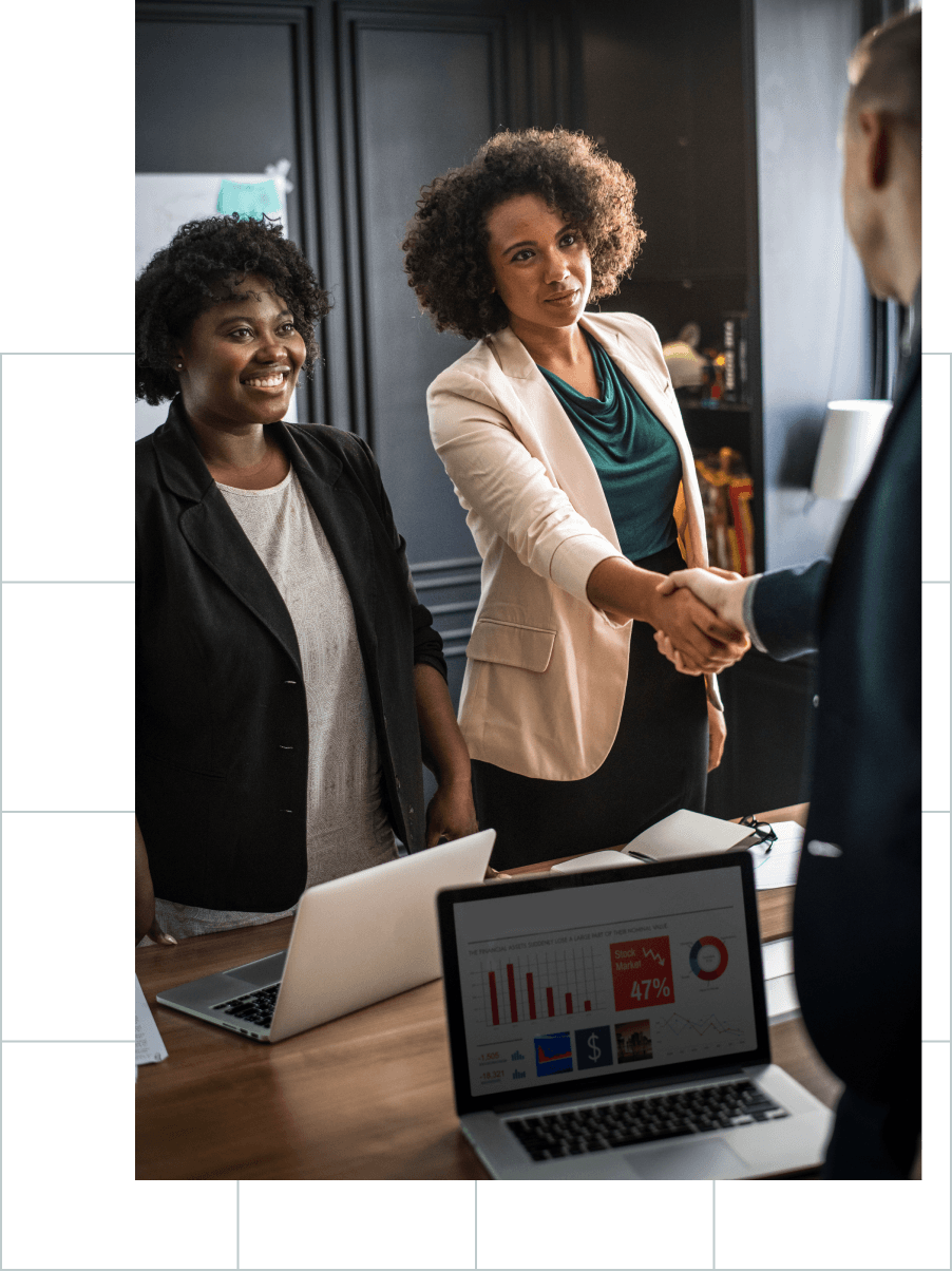 Diverse business owners leveraging GoDiverse platform to showcase capabilities and break growth barriers